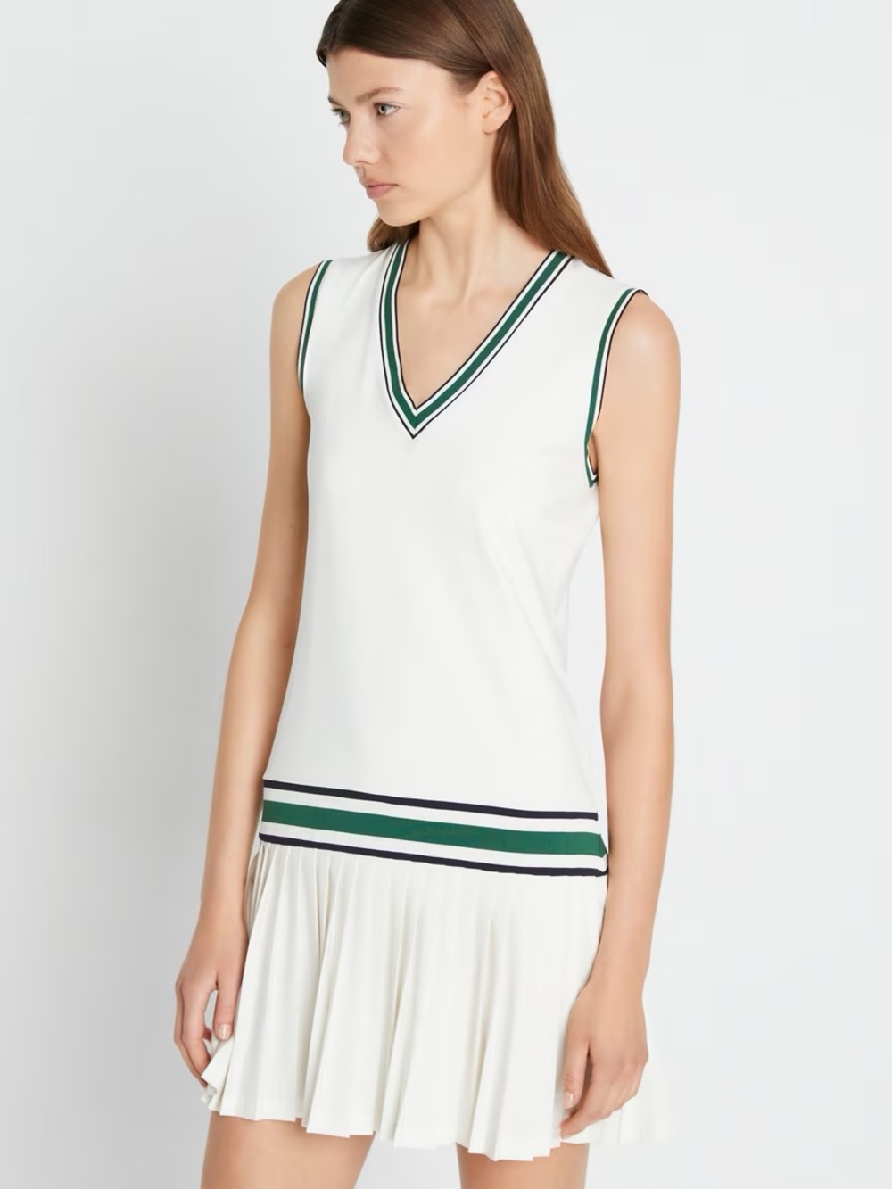 Tory Sport PERFORMANCE JERSEY V-NECK TENNIS DRESS